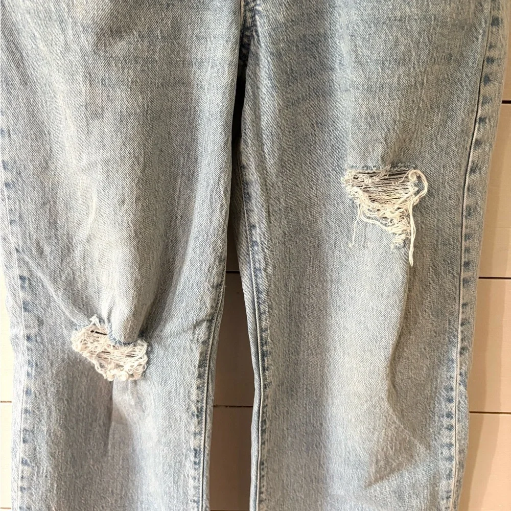 Art Class Light Blue Distressed Kids Jeans